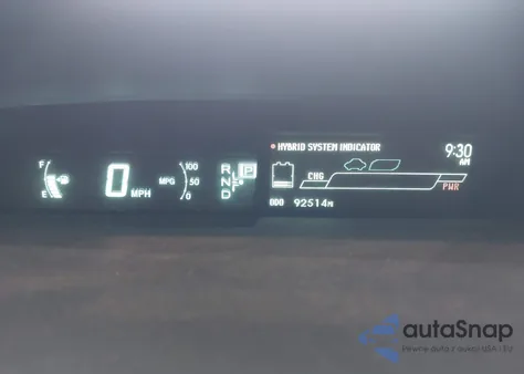 2014 Toyota Prius Two from USA, damaged, VIN JTDKN3DU0E1742795